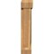 Ekena Millwork Traditional Slat Rough Sawn Bracket w/ Offset Brace, Western Red Cedar, 6"W x 18"D x 30"H BKT0604X18X30TRA06RWR - alternate 4